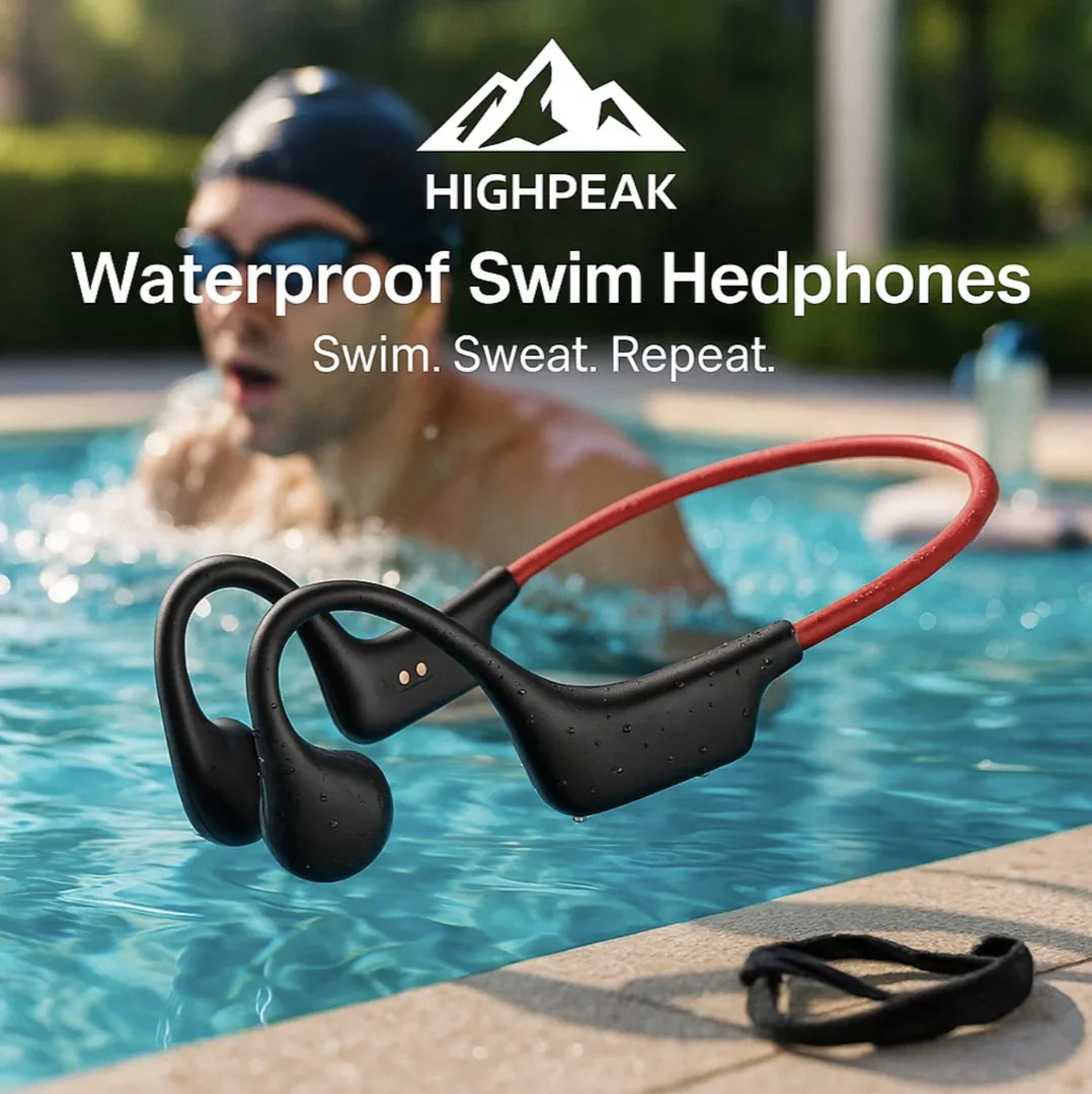 Waterproof Swim Headphones