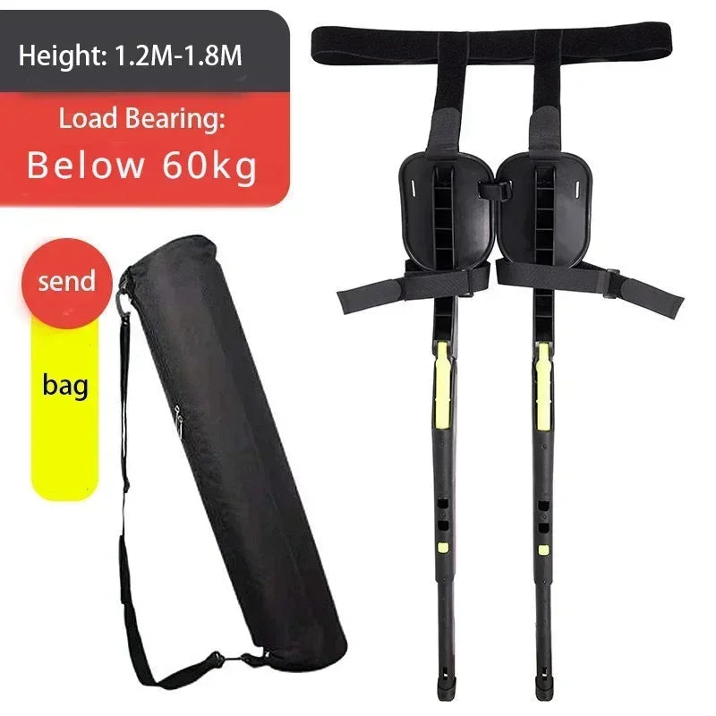 Wearable Exoskeleton Chair CN-160 black-and-green frame with included carry bag