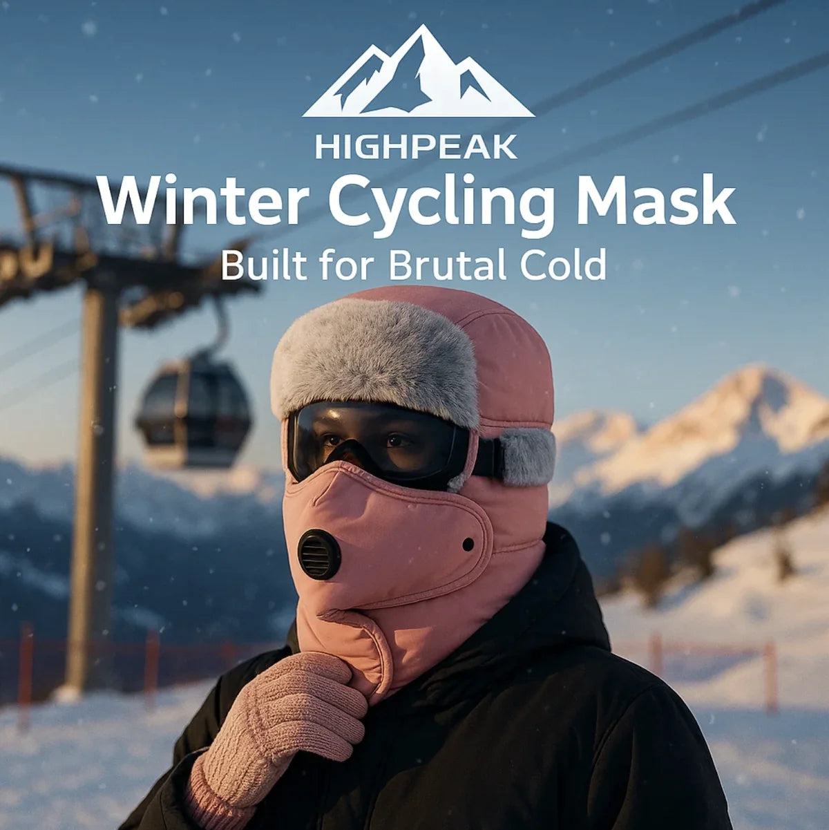 Winter Cycling Mask