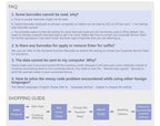 Wireless Barcode Scanner supplier FAQ covering unreadable codes, data upload, suffixes, and language settings