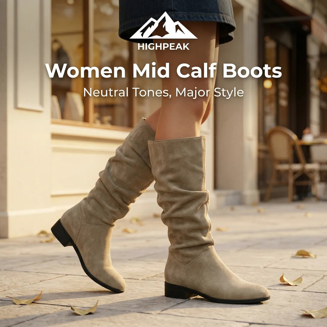 Women Mid Calf Boots