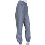 Women’s Reflective Joggers angled gray product view on a mannequin showing the tapered silhouette