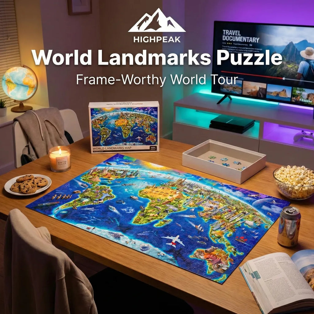 World Landmarks Puzzle (1000pcs)