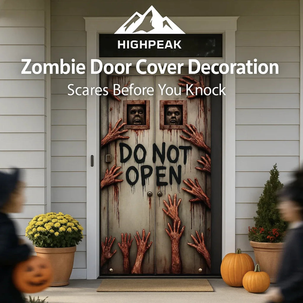 Zombie Door Cover Decoration