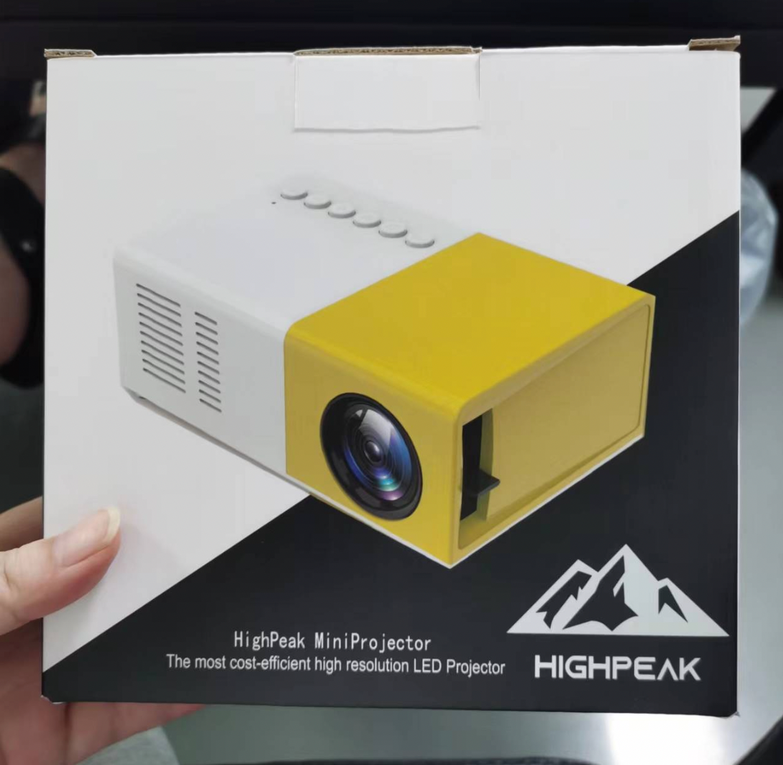 The HighPeak MiniProjector™️ w/ Wireless HighPeakCo