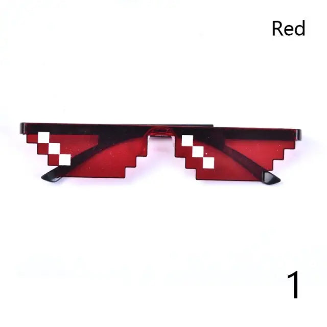 Thug Life Glasses HighPeak red