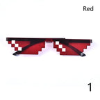 Thug Life Glasses HighPeak red