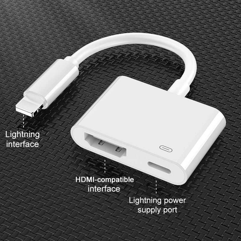 iPhone to HDMI Adapter HighPeakCo